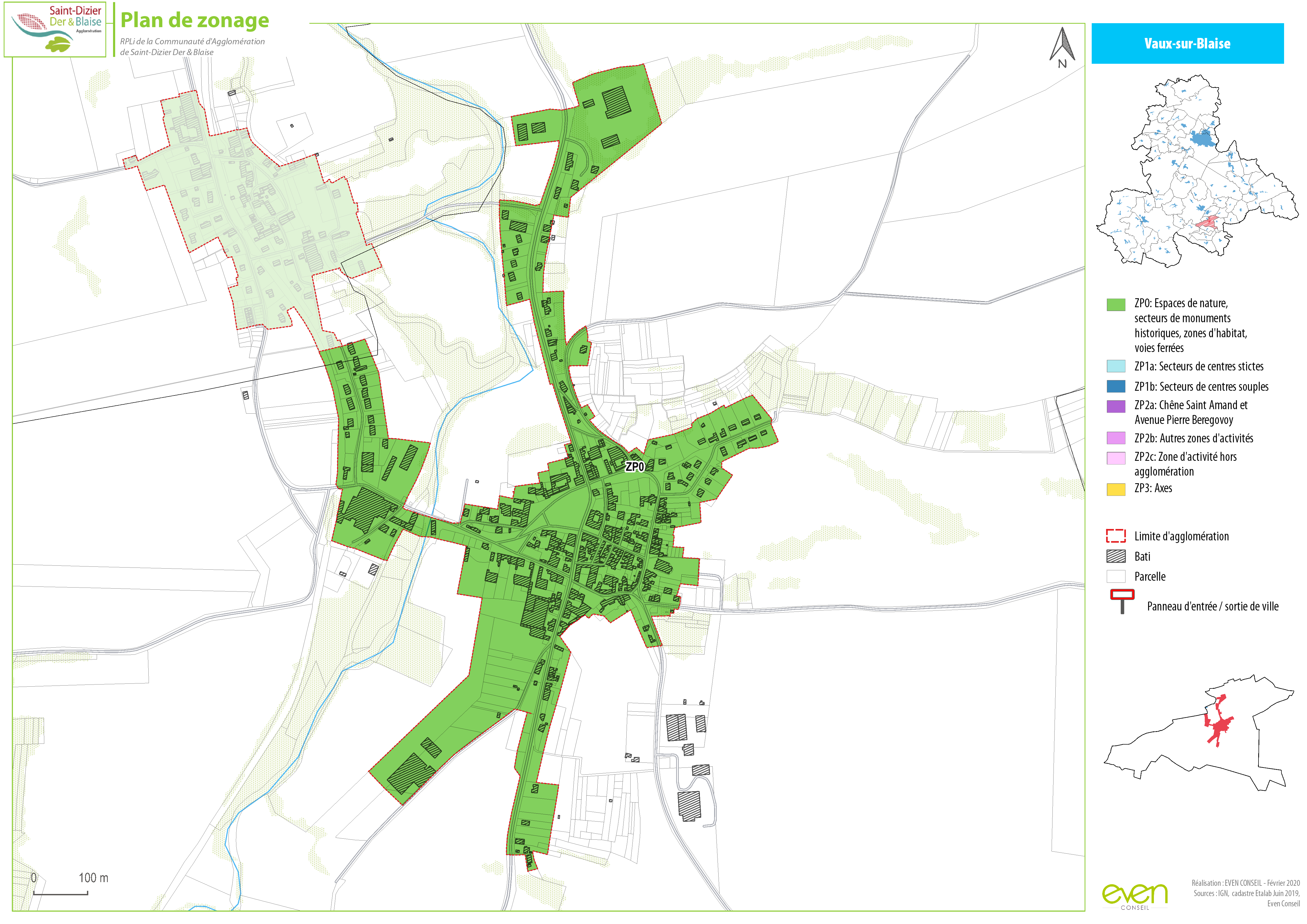 RPLi - Zonage : Vaux-sur-Blaise
